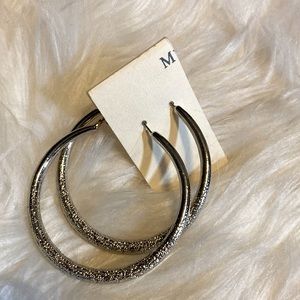 Silver hoops ***sold***